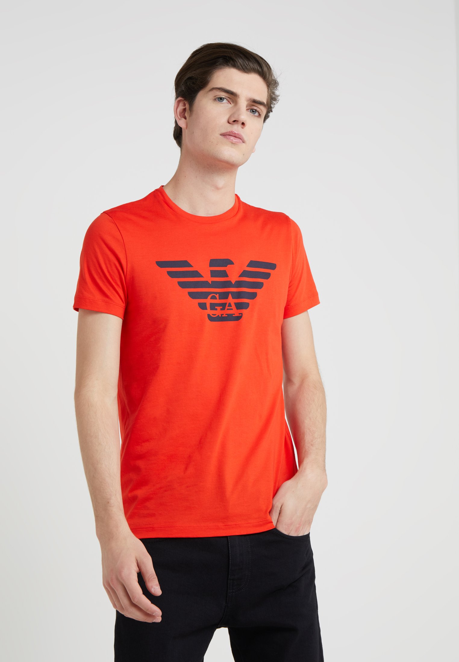 Emporio Armani T-shirt con stampa - red/rosso - Zalando.it