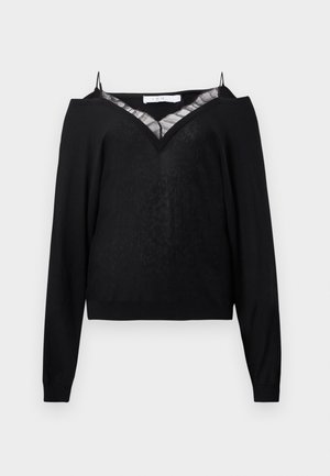 AUBEPINE - Svetrík - black