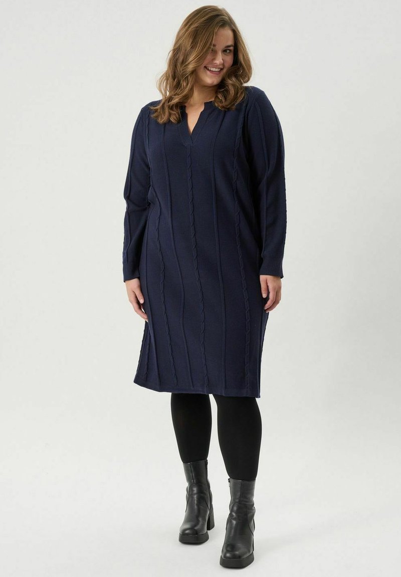 ADIA ADRegitza - Jumper dress - navy blue/dark blue - Zalando