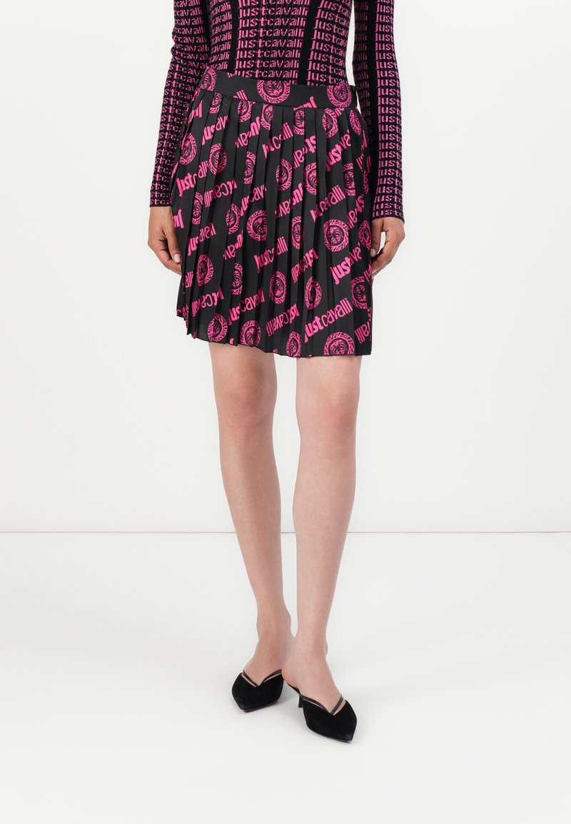 Just Cavalli Plooirok zwart