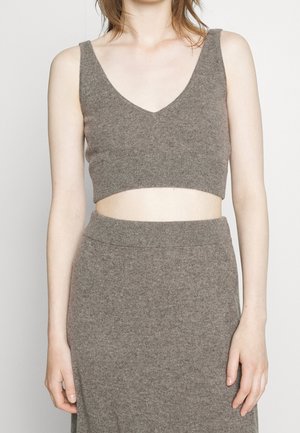 Top - taupe