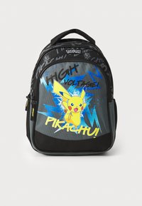 Kidzroom BACKPACK POKÉMON GOTTA CATCH 'EM ALL! UNISEX - Šolska torba - black