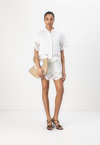 Malina CRESSIDA SHORT SLEEVE SHIRT - Užsagstoma palaidinė - white