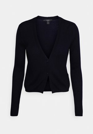 SHORT CARDIGAN - Kardigan - navy