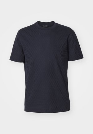 Emporio Armani Paprasti marškinėliai - navy