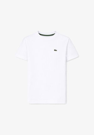 Lacoste, T-SHIRT UNISEX - T-shirt basic - white