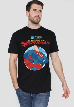 DC COMICS - SUPERMAN MY ADVENTURES WITH SUPERMAN CIRCLE - Print T-shirt - black