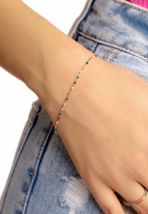 DOTS COLORS ENAMEL - Bracelet - silver coloured