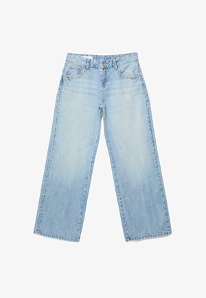 Stradivarius, Wide Leg - mottled royal blue