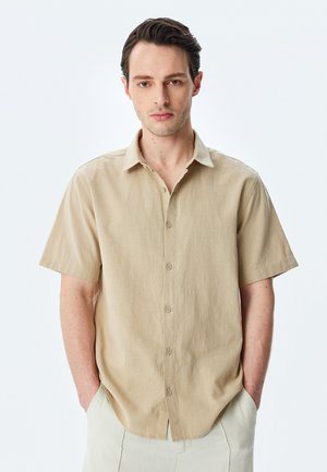 CLASSIC - Camisa - beige