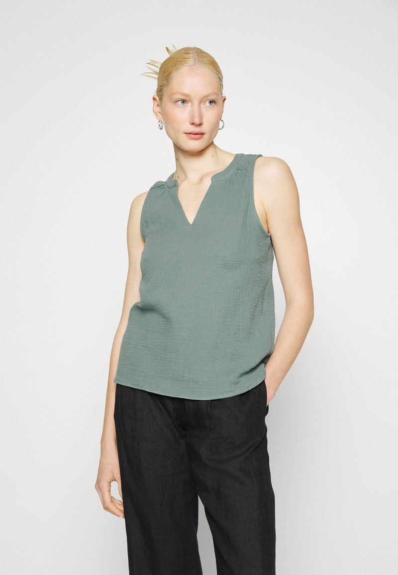 VERO MODA dam top VMLOUISA - Laurel Oak