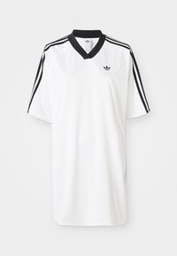 DRESS - Jerseyjurk - white/black