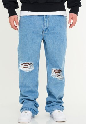 RIPPED JEANS LOOSE-FIT STRAIGHT-LEG BAGGY - Jeans Relaxed Fit - light blue