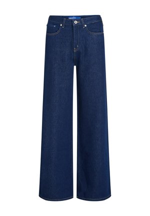 Karl Lagerfeld Jeans, GLITTER HIGH-RISE RELAXED - Дънки с широк крачол - rinse blue