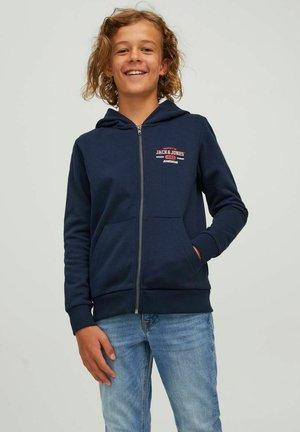 Sweater met rits - navy blazer