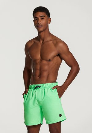 MIKE - Swimming shorts - new neon green