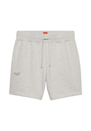 Superdry & Co, SUPERDRY ESSENTIAL LOGO CLASSIC SHORTS.. - Trainingsbroek - straw grey marl