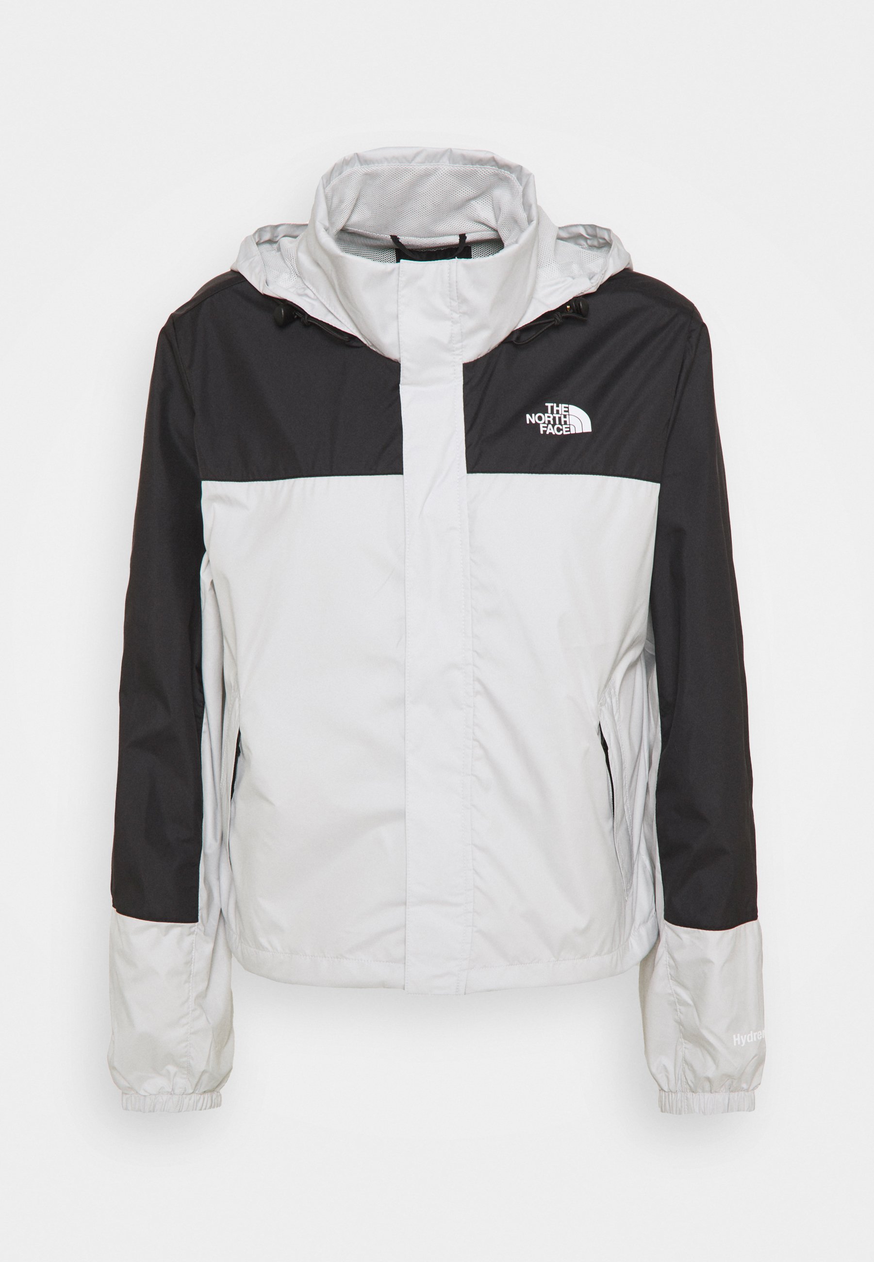 white north face jacket windbreaker