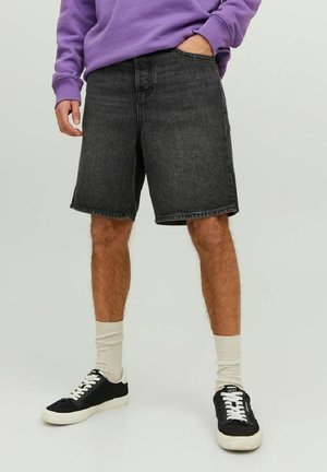 Short en jean - black denim