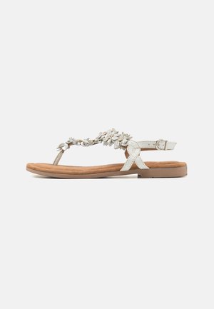 T-bar sandals - white