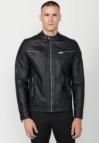 EFFECT - Giacca in similpelle - black