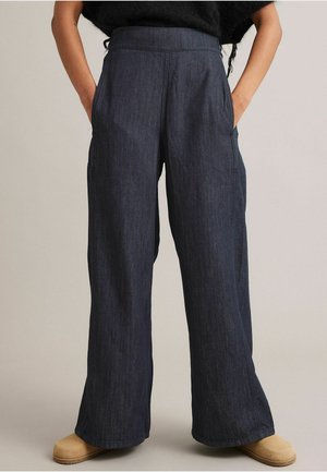 kay/day, PULL-ON JEANS WIDE FIT - Relaxed fit jeans - dark denim