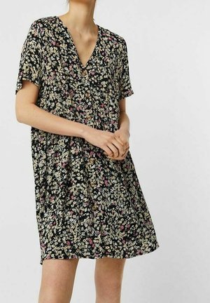 Jurk - mottled black