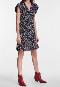 SET Robe de jour - mottled red