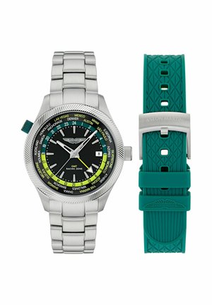 GRZ - Orologio - silver tone and green