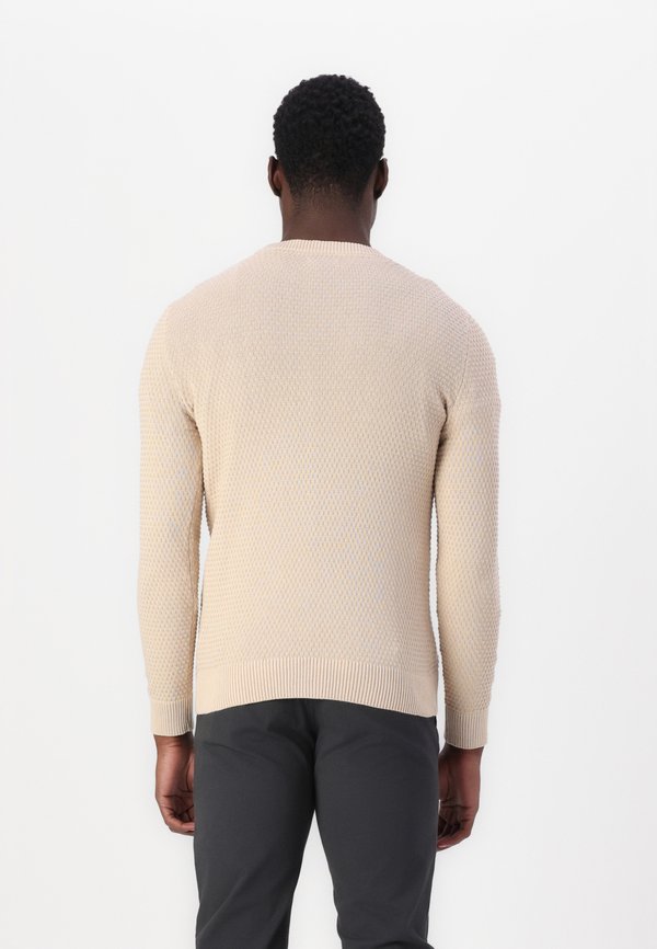 JJEATLAS CREW NECK - Jumper - oatmeal3