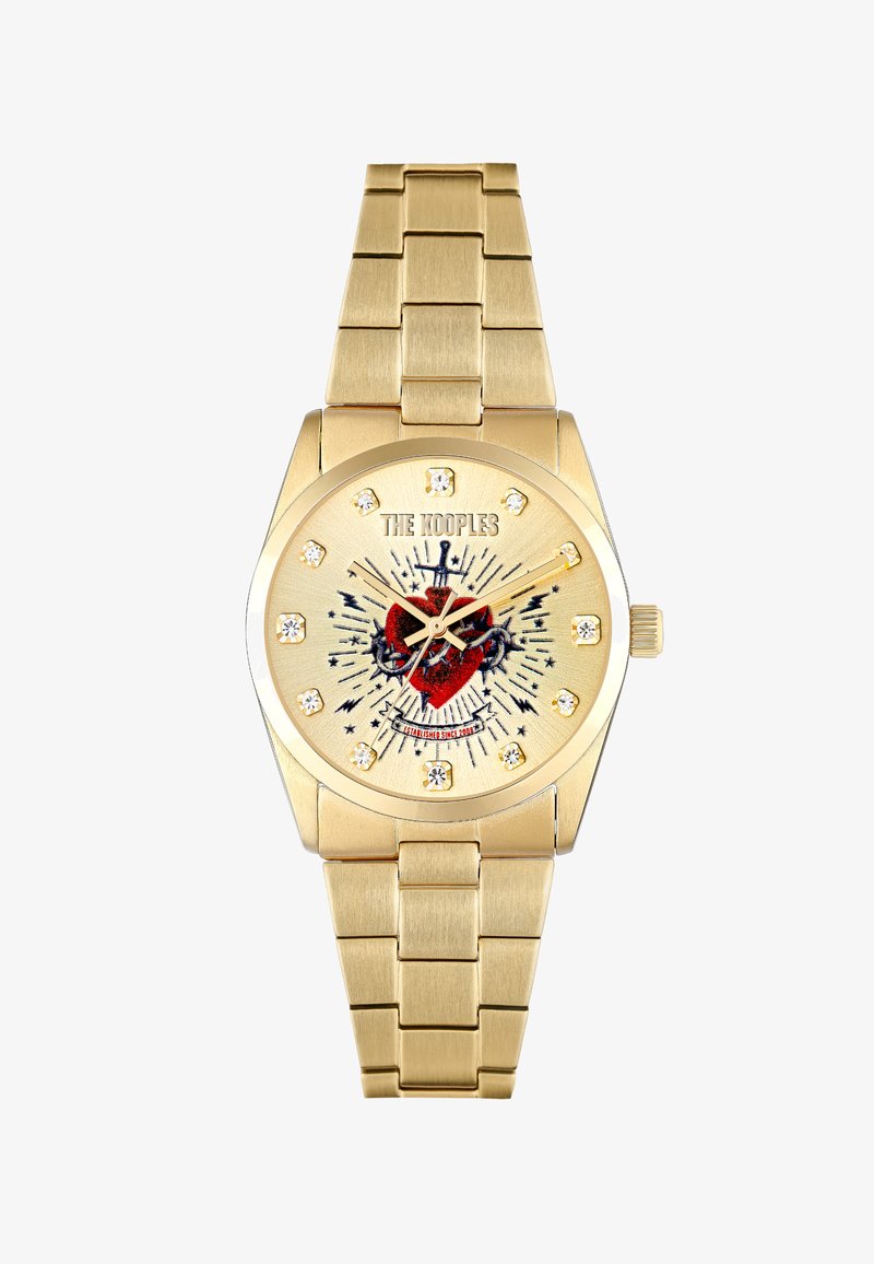 The Kooples HEART - DAGGER - Orologio - gold coloured