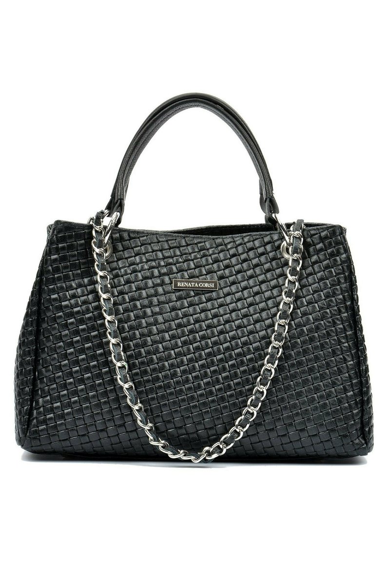 Damen Handtaschen | Renata Corsi Shopping Bag schwarz - LS27436 Damen Handtaschen | Renata Corsi Shopping Bag schwarz - LS27436