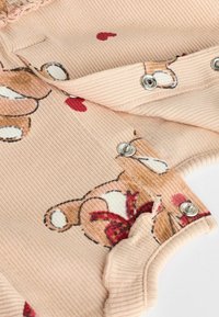 Next FRILL REGULAR FIT SET  - Langarmshirt - beige red check bear