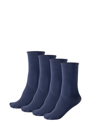 WITHOUT ELASTIC TOP - Calze - blue