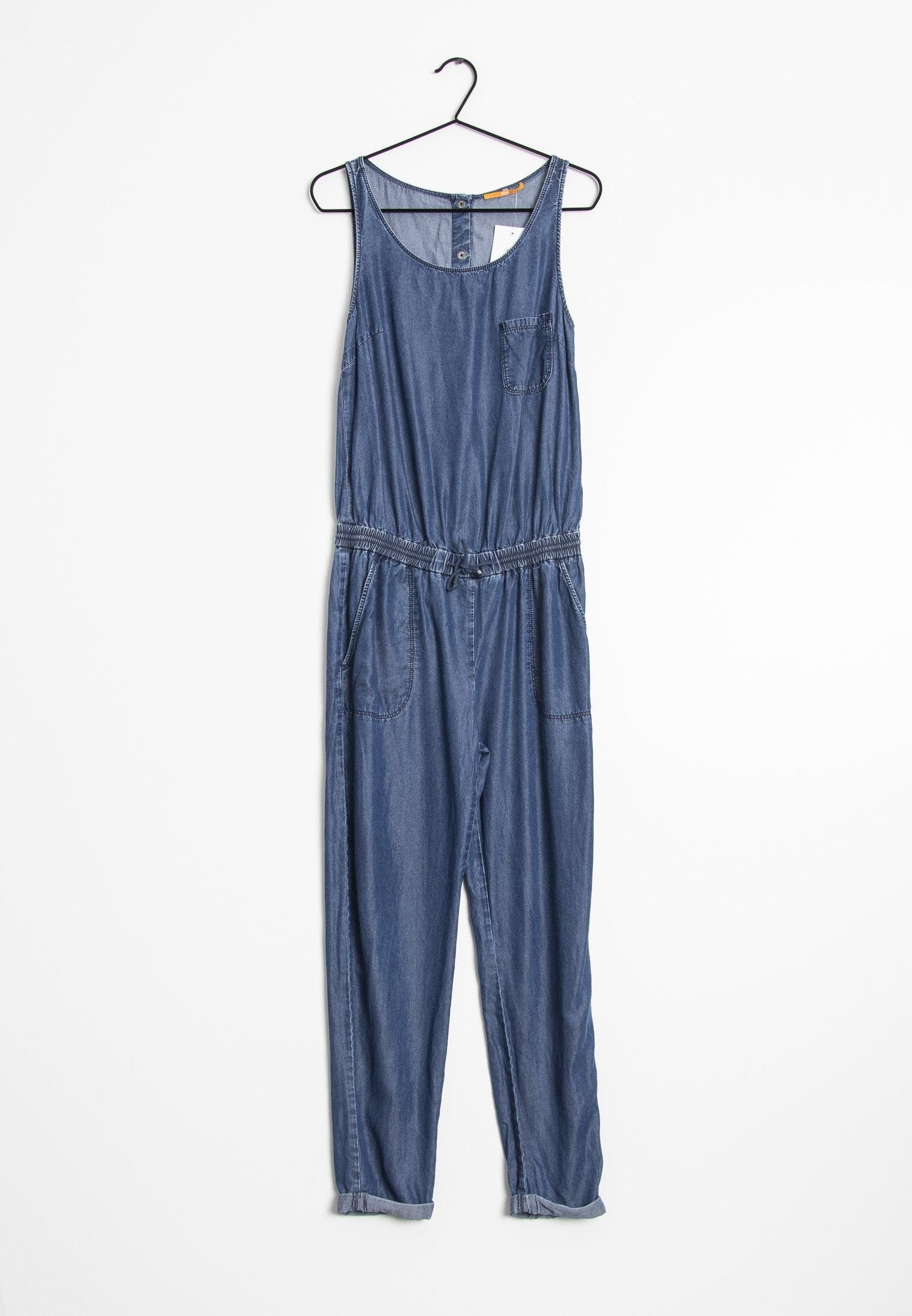 Hugo Jumpsuit Blau Blue Zalando De