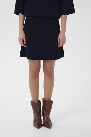 MANZI - Trapecinis sijonas - sky captain