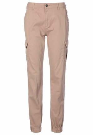 HIGH WAIST - Cargo trousers - duskrose