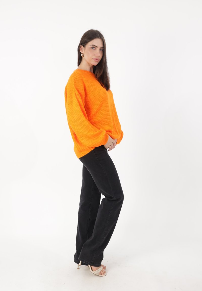 Elara Pullover orange