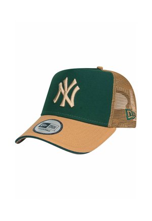 New Era AFRAME SNPBACK TRUCKER YORK YANKEES  - Cappellino - dark green