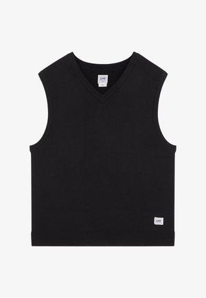 Lee, WORKWEAR KNIT VEST - Vest - black