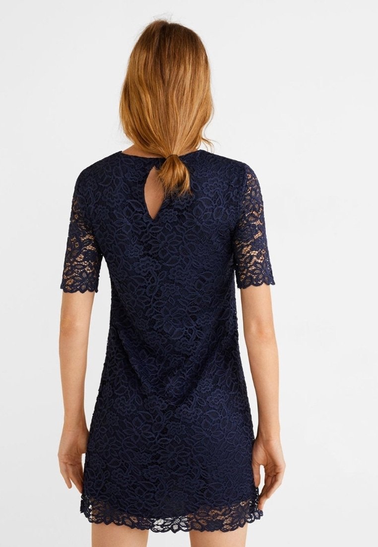 Mango Cocktail dress / Party dress - royal blue - (Pre-owned) - Zalando.ie