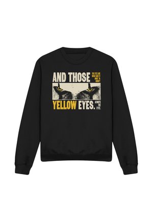 Cotton Soul, WELCOME TO DERRY THOSE YELLOW EYES - Sweatshirt - black