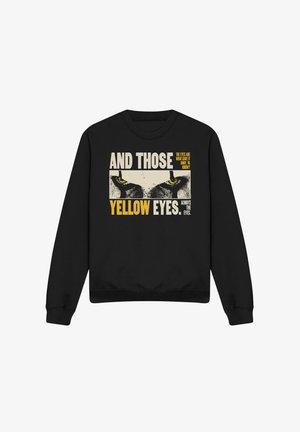 Cotton Soul, WELCOME TO DERRY THOSE YELLOW EYES - Sweatshirt - black