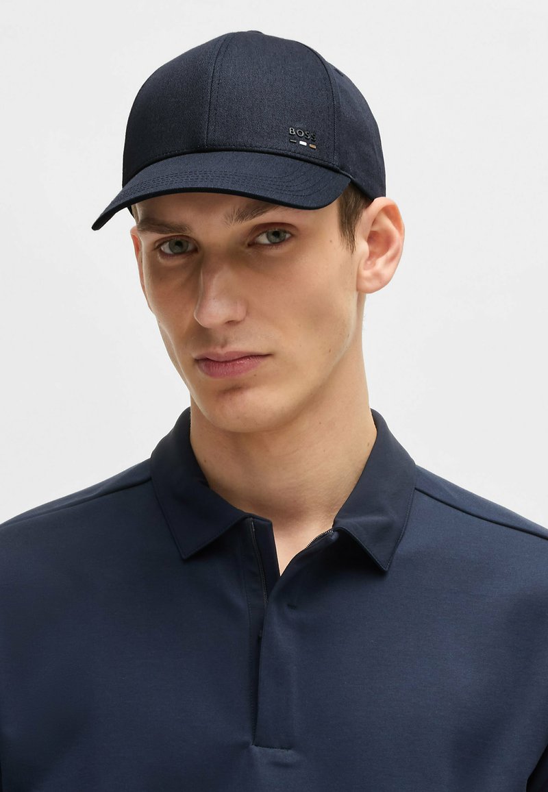 BOSS ZED STRIPE - Cappellino - dark blue four