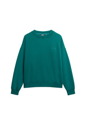 Superdry & Co, ESSENTIAL LOGO CREW - Sweatshirt - alpine green