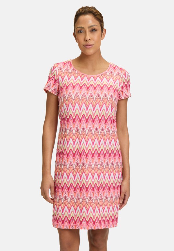 MIT RUNDHALSAUSSCHNITT - Freizeitkleid