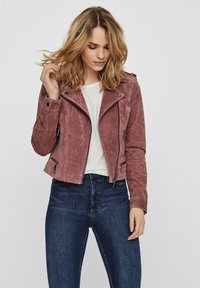 Vero Moda - Veste en cuir - rose Image miniature 1