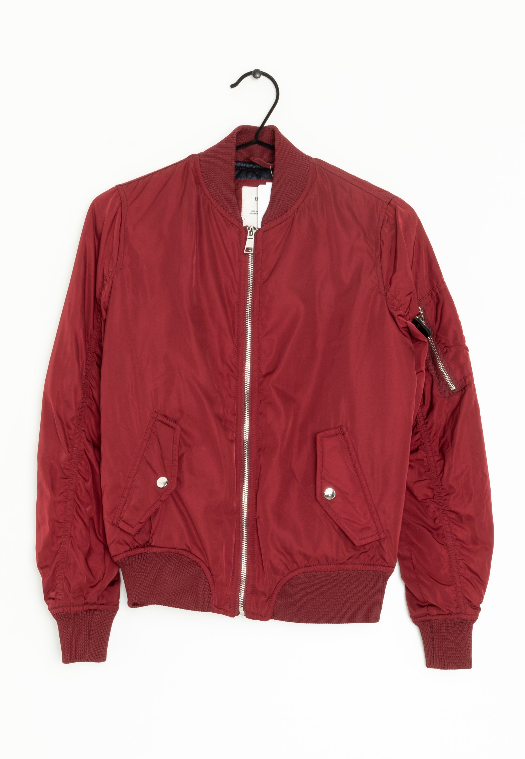 Bershka Chaquetas bomber red/rojo (Segunda mano)