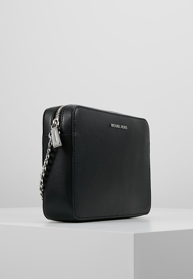 offset Frank Worthley Slim MICHAEL Michael Kors JET SET TRAVEL - Schoudertas - black/zwart - Zalando.nl