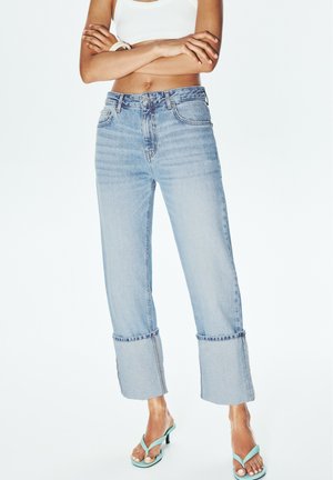 Jean droit - blue denim